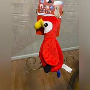 - Brand new Brooklyn Red Bird Dog Toy With Squeaker & Squeaker 10”
